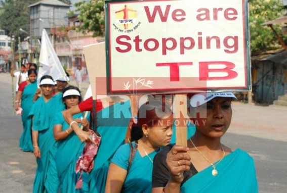 Five percent TB patients die in northeast India annually Five percent TB patients die in northeast India annually